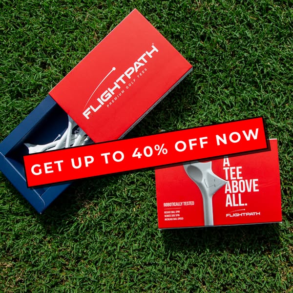 Get FlightPath Golf Tees up to 40% OFF Today!